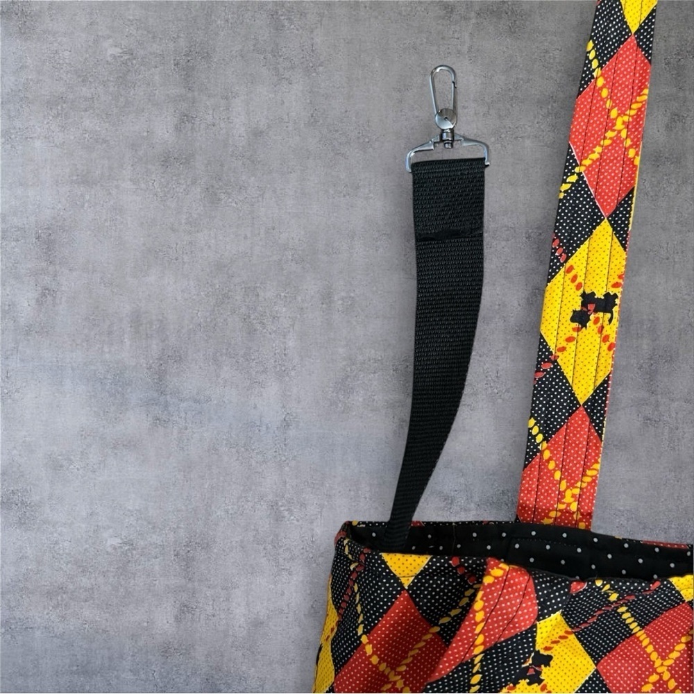 Handcrafted Scottie Cotton Tote - Picture 7 of 11